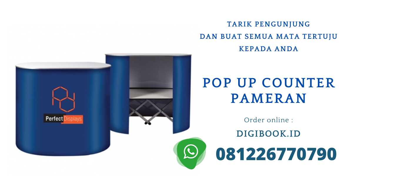 jual pop up table promosi