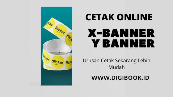 Cetak Jasa X Banner & Y Banner Online