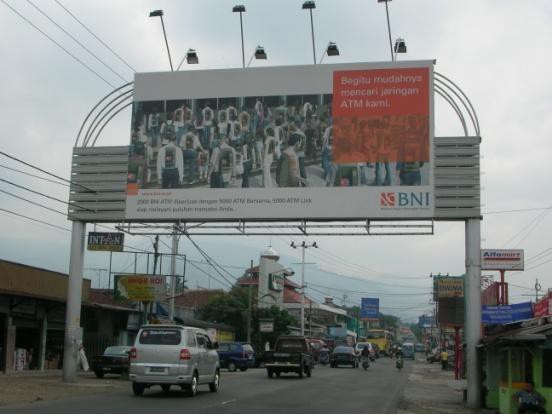 Bilboard advertising - Digibook Digital Printing Semarang