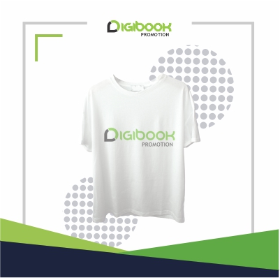 Jasa Konveksi Kaos Promosi Perusahaan  Digibook Promotion