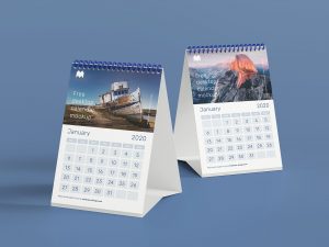 cetak kalender meja online 