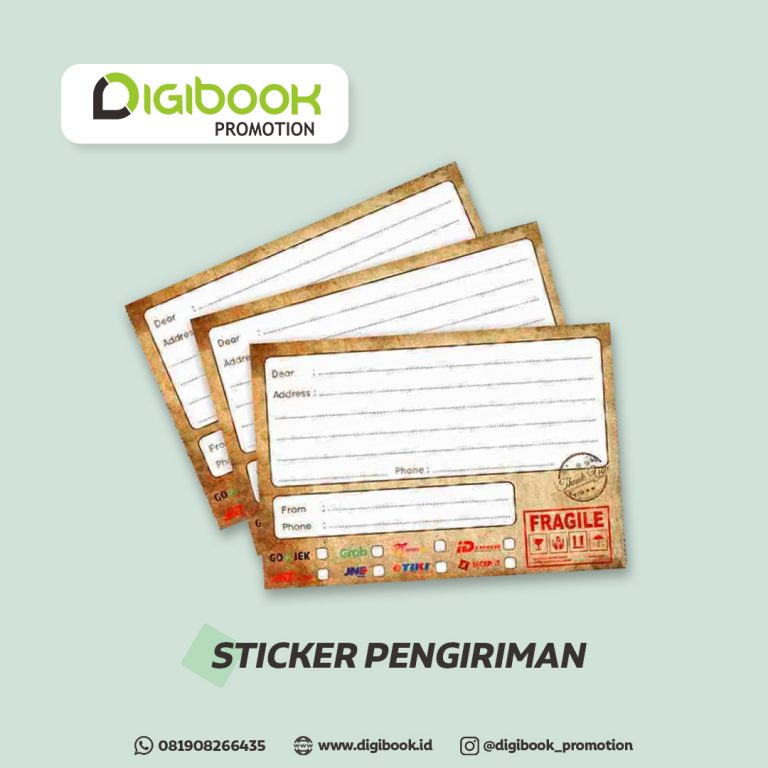 Cetak Stiker Label Kemasan Tanggerang Digibook Promotion