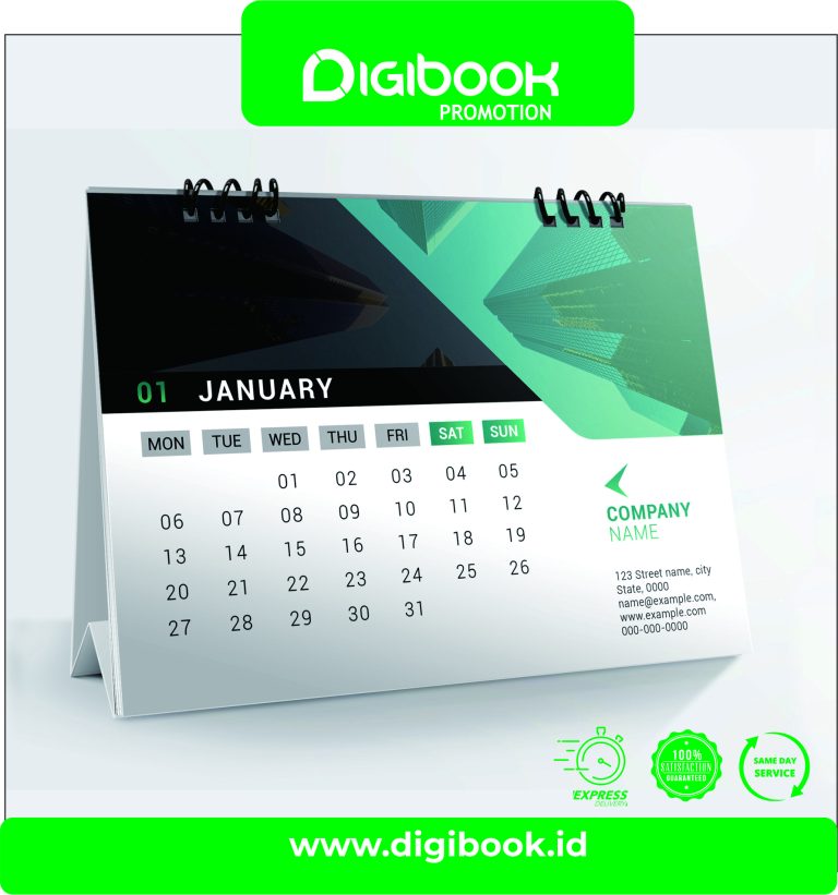 Jasa Cetak Kalender Bandung Digibook Promotion