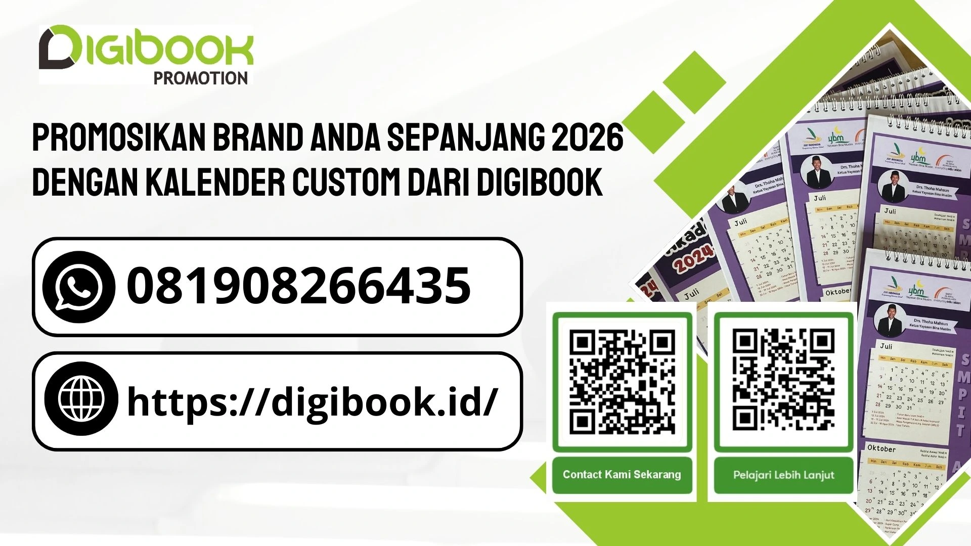 Vendor cetak kalender pekanbaru