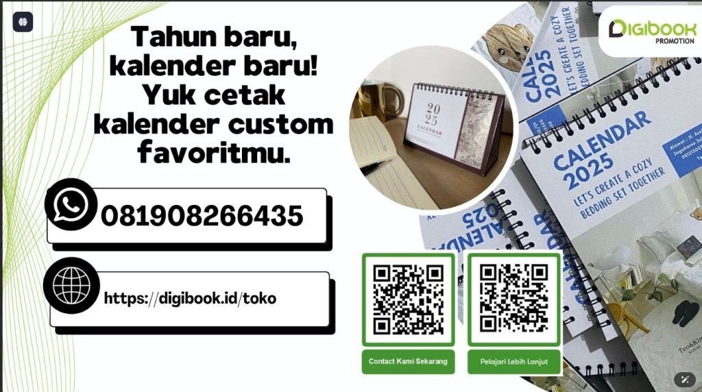 Bikin Kalender Custom Perusahaan