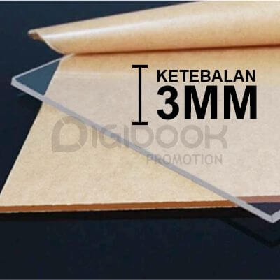 Akrilik Bening 3 Mm 1 Digibook Promotion