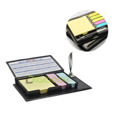 Memo Leather Post It Pen N 816 Digibook Promotion