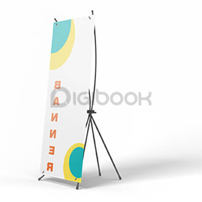 Paket X Banner Outdoor 2 Digibook Promotion