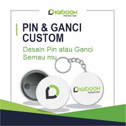 Pin Custom Digibook Promotion