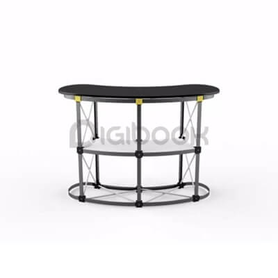 Pop Up Table Oval Outdoor 2 Digibook Promotion