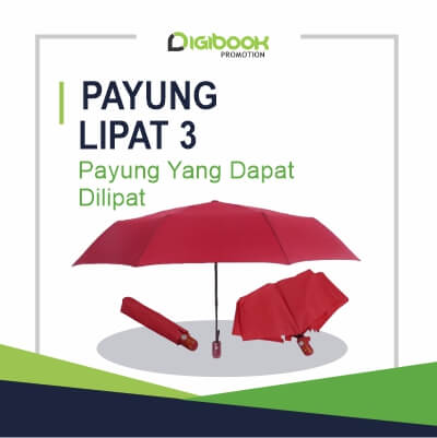 Produk Payung Lipat 3 Digibook Promotion