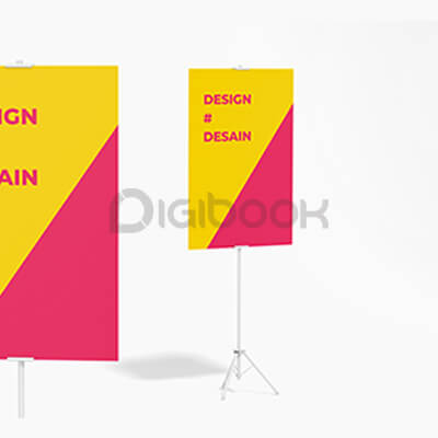 Tripod Banner Outdoor 2 Digibook Promotion