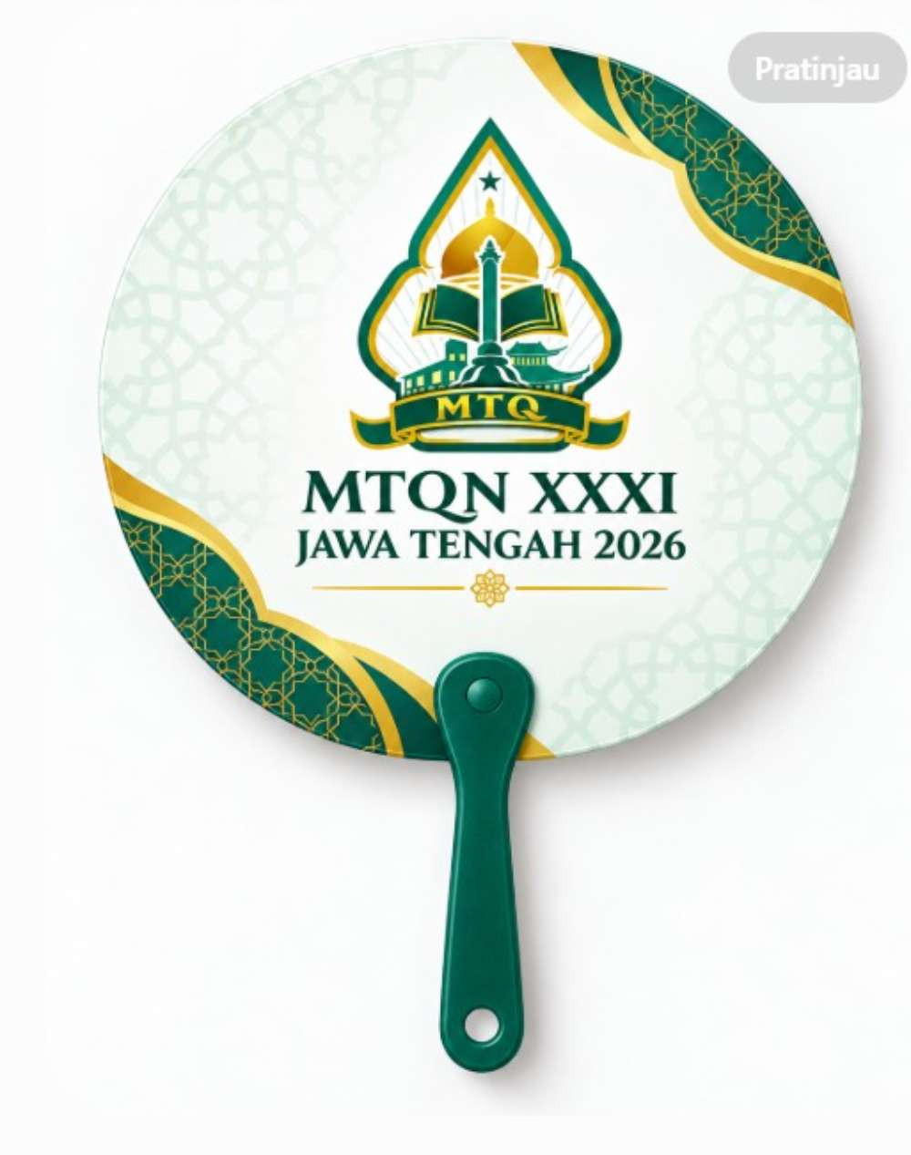 Kipas Tangan Souvenir Mtqn Xxxi Jawa Tengah 20263 6ad721cfd818720261020150951