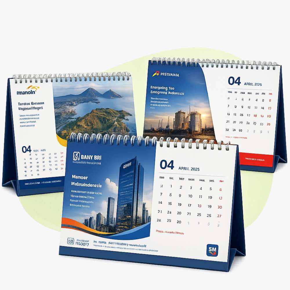 Cetak Kalender Meja Custom 2027